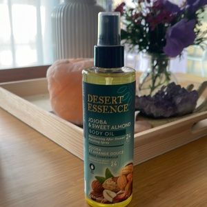 Dessert Essence Jojoba and sweet almond body oil for sensitive skin 245ml